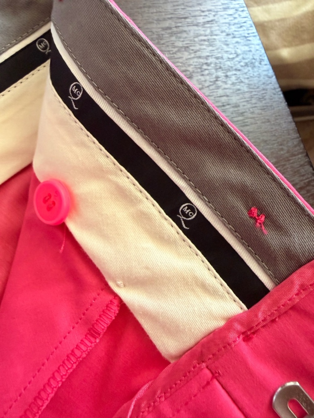 Alexander McQueen Hot Pink Lined Skirt - Picture 5 of 10